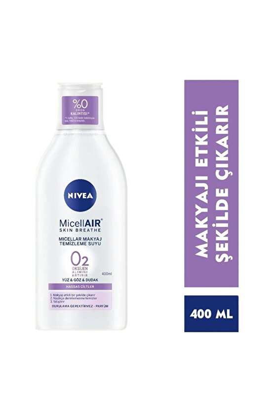 Micellar Makyaj Temizleme Suyu Hassas Ciltler 400 Ml