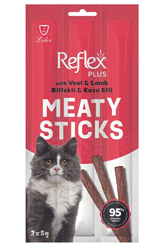 Kedi Ödül Sticks Biftek & Kuzu 3*5 gr