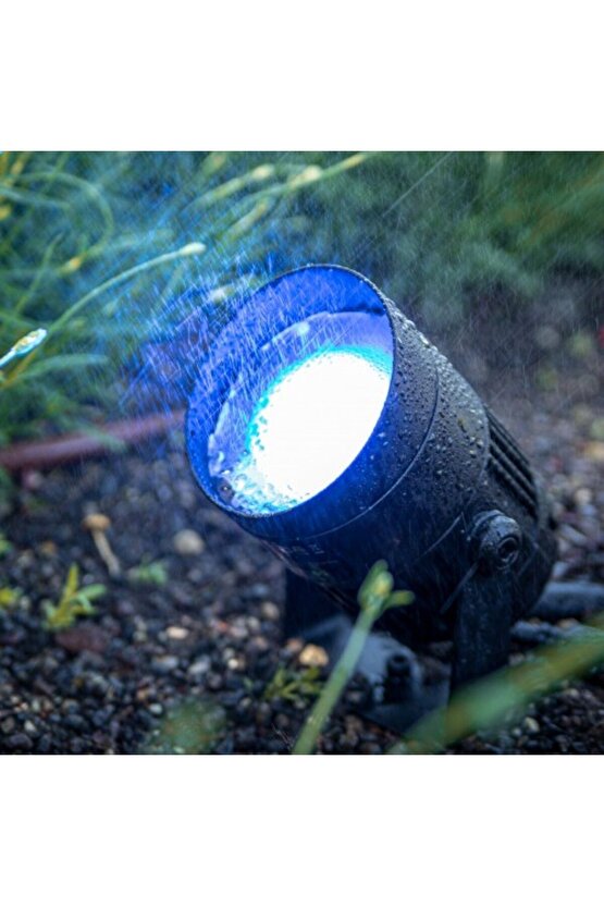 Elektrikle Çalışır, 7 Watt Mavi Işık Ledli Çok Kaliteli Çim, Çiçek, Ağaç, Peyzaj Aydınlatma Armatürü