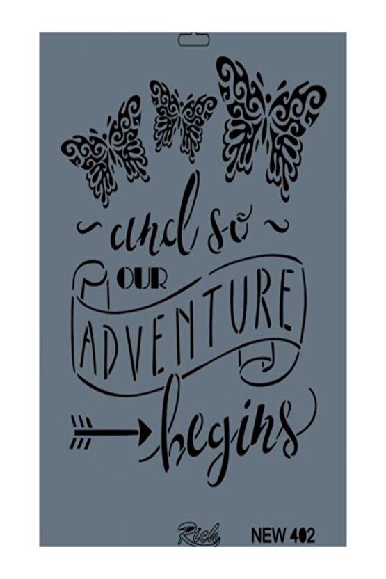Stencil New Seri 402 25x35