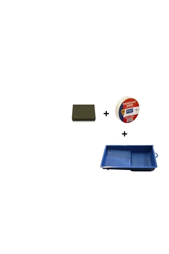 Sünger Rulo Fırça Seti 10cm