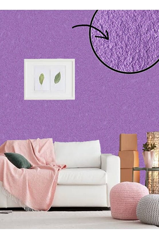 LUXURY SERİSİ LUXİZO-008 PURPLE - 5 m2 - Organik Yalıtım Sıvası