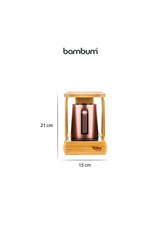Kallavi Türk Kahve Makinesi Bronz