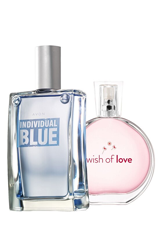 Individual Blue Erkek Parfüm Ve Wish Of Love Kadın Parfüm Paketi