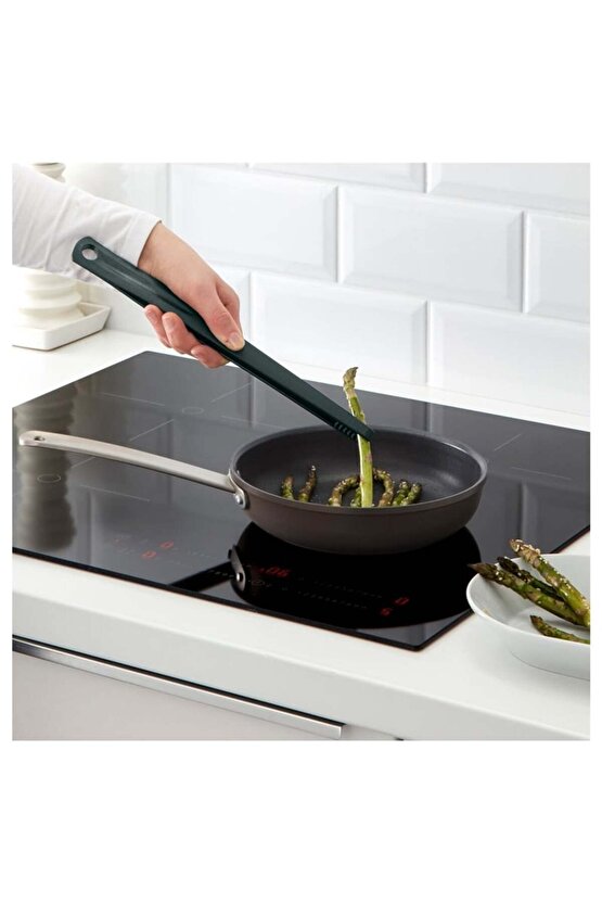 Gnarp Maşa_kaşık_spatula Seti, 3lü Siyah Mutfak Seti
