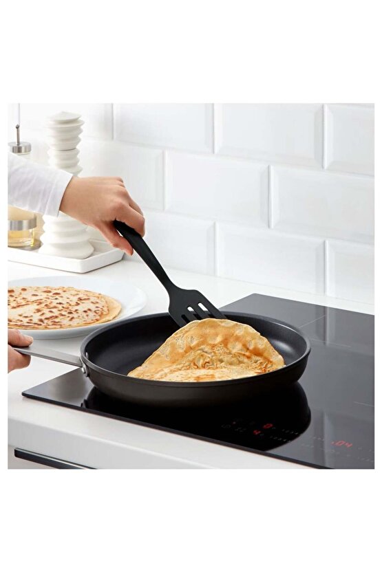 Gnarp Maşa_kaşık_spatula Seti, 3lü Siyah Mutfak Seti