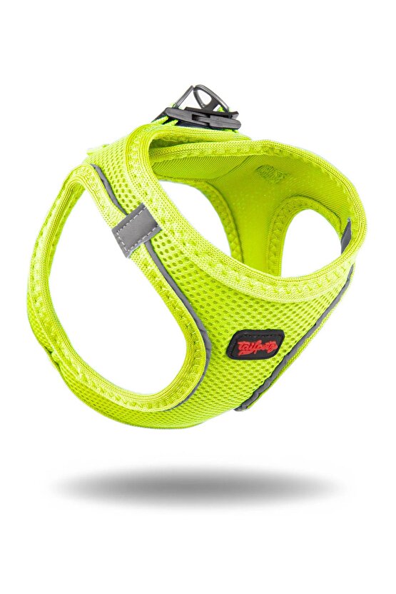 Air Mesh Neon Sarı Göğüs Tasması Xl