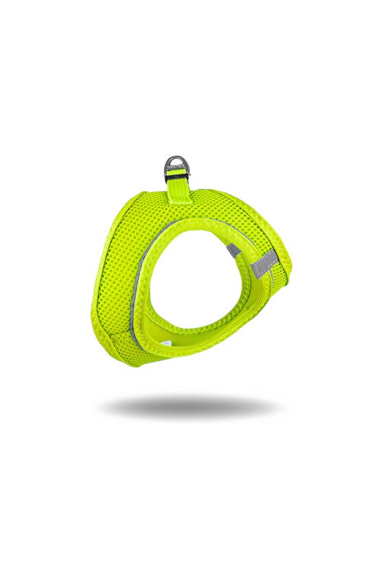 Air Mesh Neon Sarı Göğüs Tasması Xl