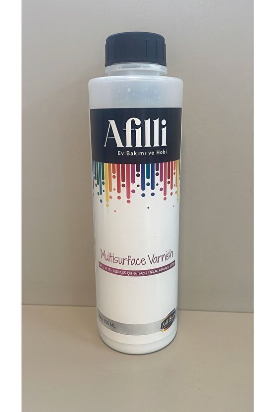 Afilli Multisurface Varnish 500 Ml Şeffaf