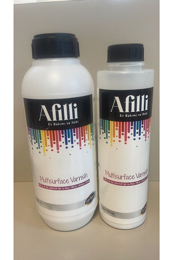 Afilli Multisurface Varnish 500 Ml Şeffaf