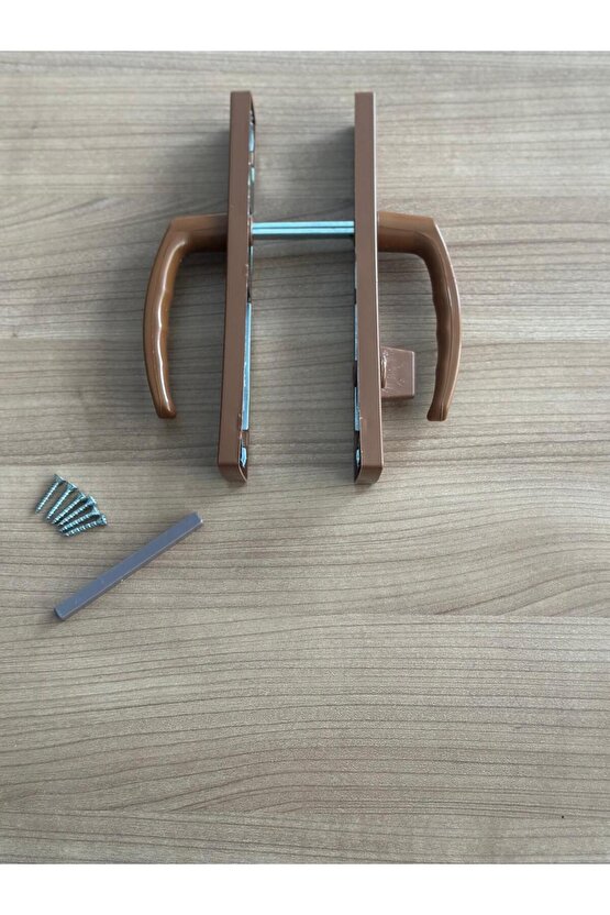 Pvc Pimapen Plastik Kapı Kolu Balkon Kahverengi(ALTINMEŞE) 1 Adet