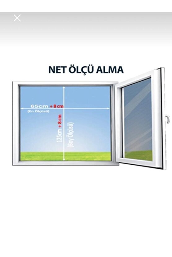 Mercan-plise Akordiyon Sürgülü Pencere Sineklikleri En-0.60 B0y-130.0