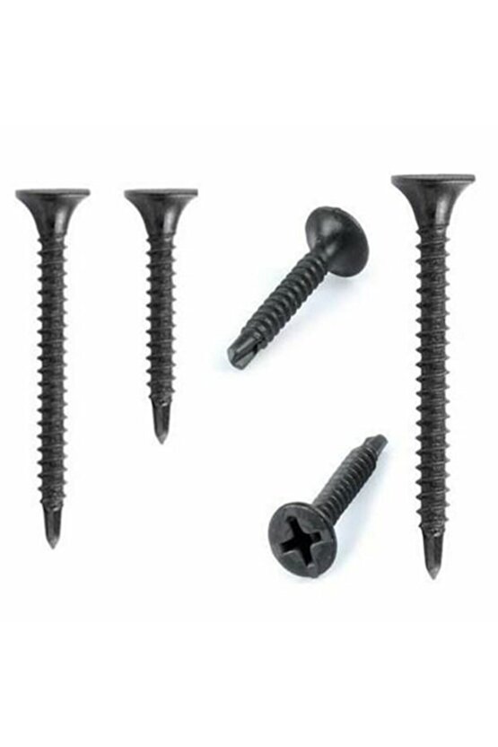 Alçıpan Vidası Matkap Uçlu (akıllı) 3.5*25 Mm (100 Adet)