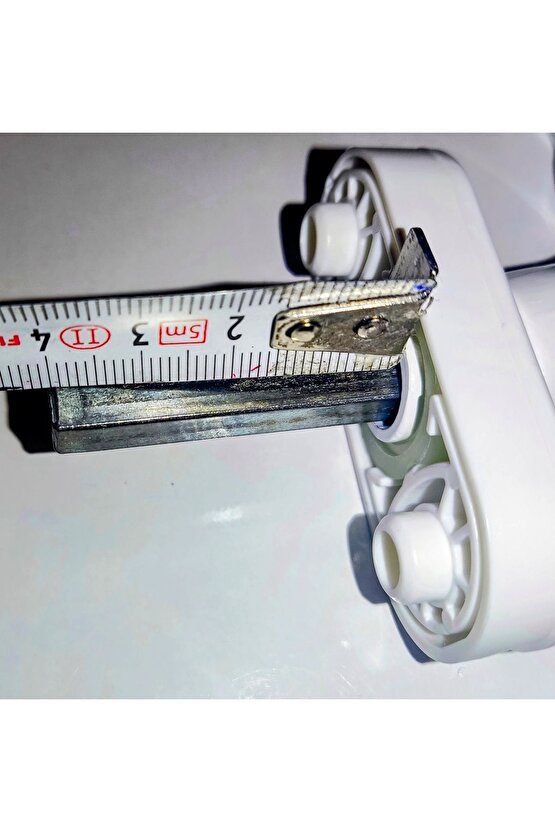 1 Adet Beyaz Pencere Kolu Alüminyum. Yerli Üretim. Kayapen Marka. 124 gram  Adet