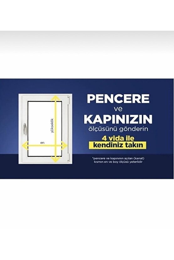 Mercan-plise Akordiyon Sürgülü Pencere Sineklikleri En-0.70 Boy-140.0
