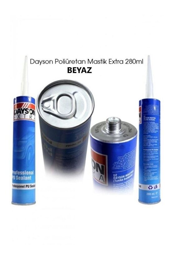 Silikon Pu 280ml Çelik Silikon Başlıklı Renk Bey Az