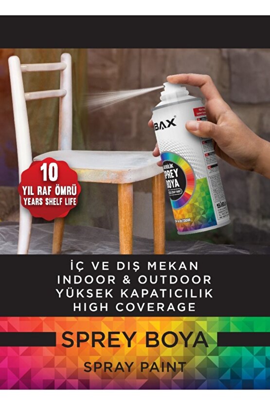 Sprey Boya 400ml Açık Kahve