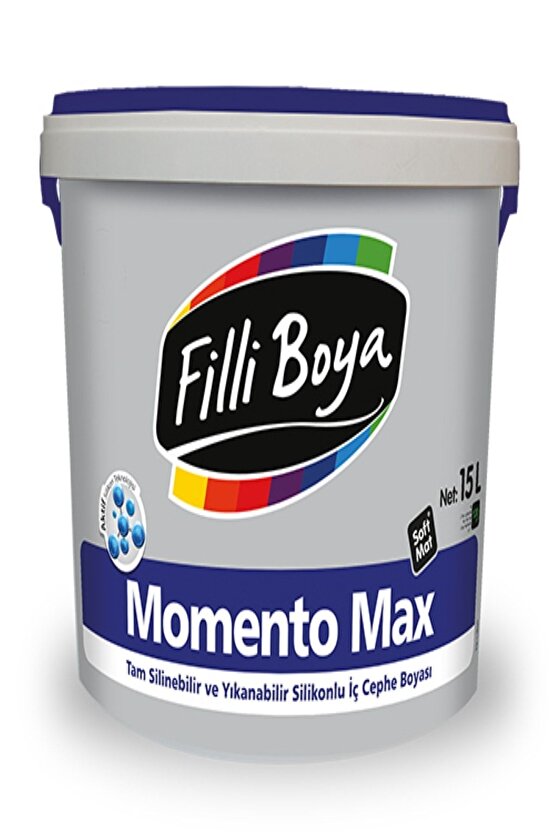 Momento Max Silikonlu Iç Cephe Boyası 15 L Andezit 40