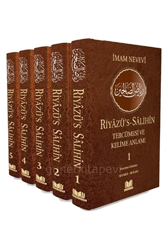 Riyazüs Salihin Kelime Manalı 5 Cilt Takım