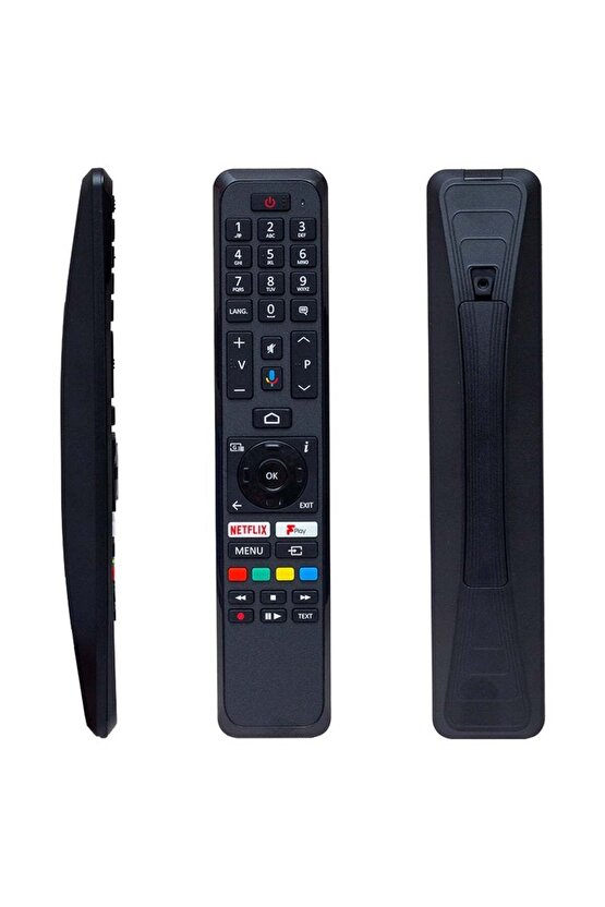 43161 Netflix-play-mikrofon Tuşlu Ses Komutlu Lcd-led Tv Kumanda