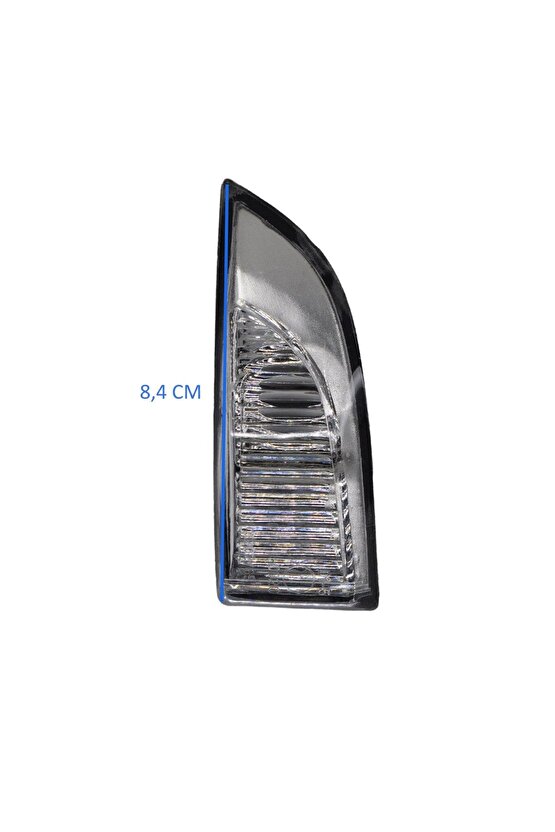 Megane 3, Fluence için Ayna Sinyali Beyaz- Sol