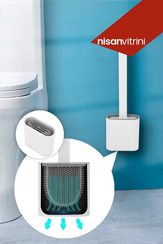 Silikon Wc Fırça Takımı