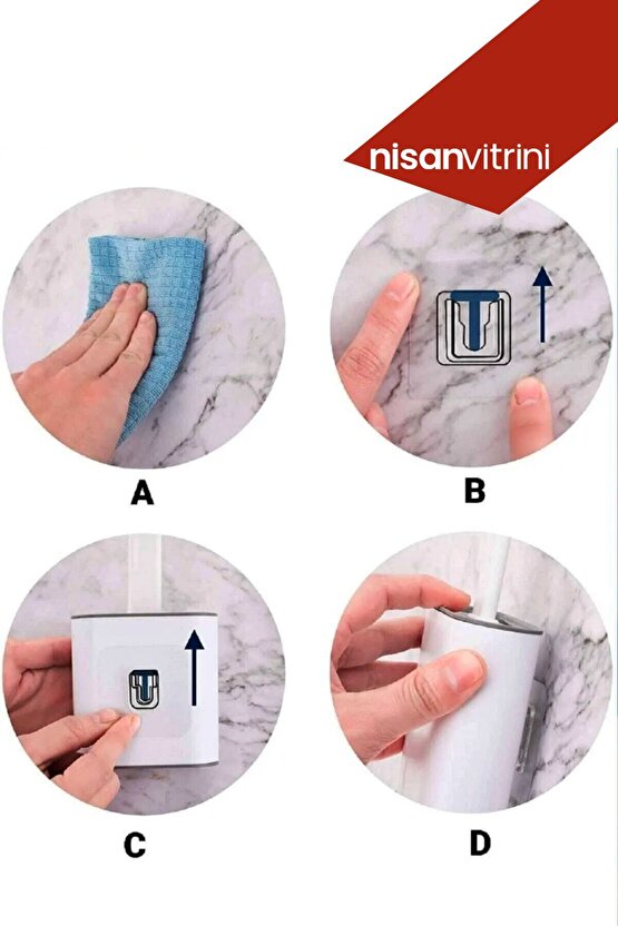 Silikon Wc Fırça Takımı