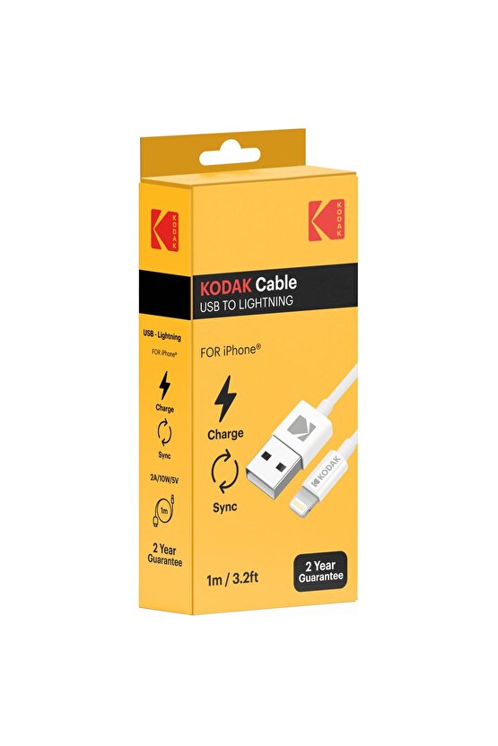 Android için iPhone Şarj Kablosu Kaliteli Esnek Beyaz Hızlı Şarj 1 Metre Usb Kablo