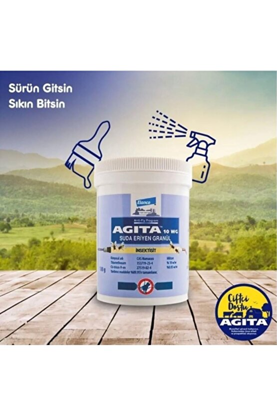 Agıta 10wg Kara Sinek Ilacı 100gr