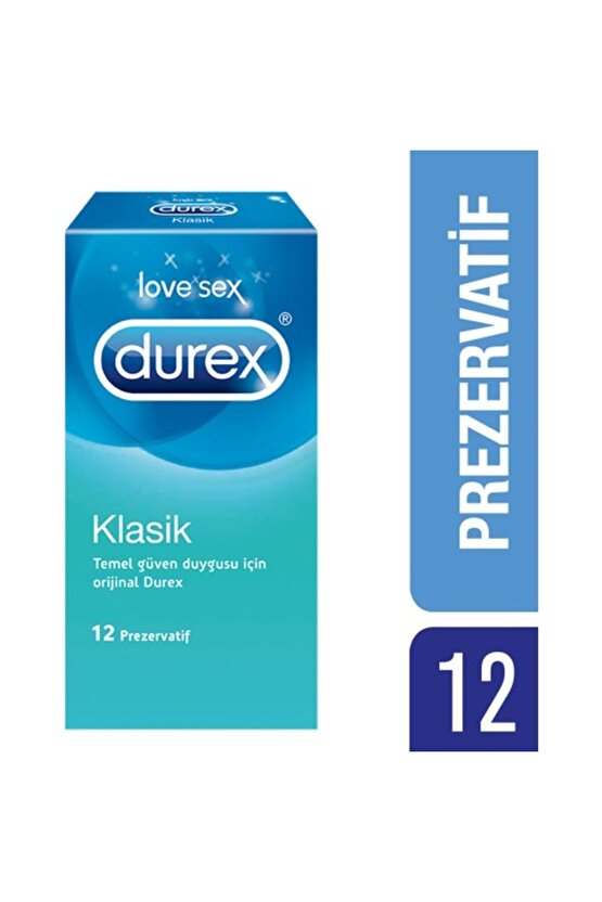 Klasik Prezervatif 12li - Temel Güven Duygusu