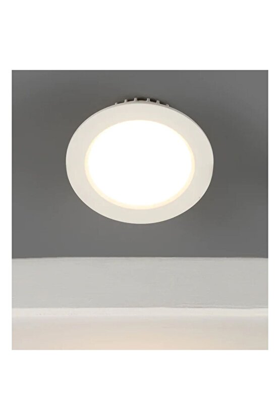 Ap01-01200 12w Yuvarlak Sıva Altı Led Panel 3000k Günışığı