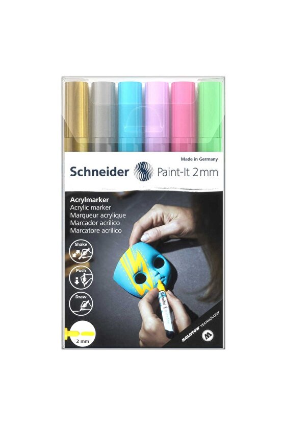 310 Akrilik Markeri 2 Mm Set2-120196 Scm519