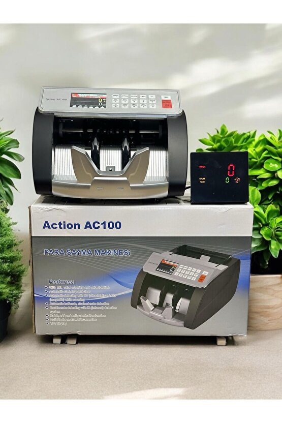 Action100 Tl - Euro Karışık Para Sayma Makinesi