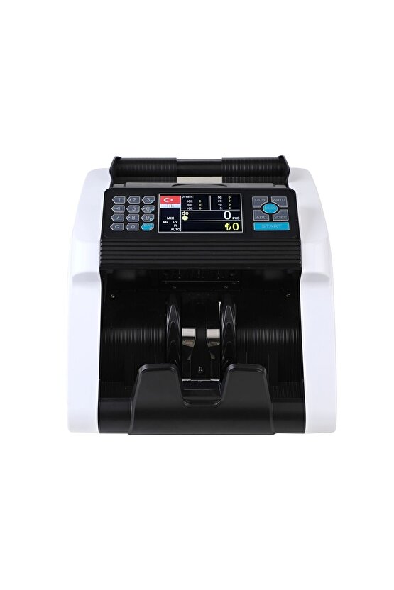 Mix1200 Tl Ve Euro Karışık, Dolar, Gbp Adet Şüpheli Para Kontrollü Ofis Tipi Para Sayma Makinesi