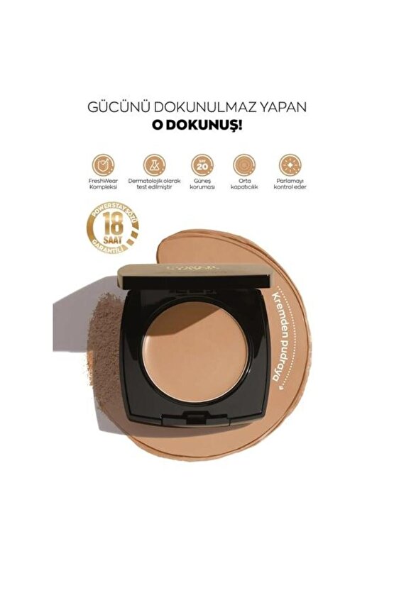 Power Stay Pata Krem Fondöten Spf20 125g Warm Ivory