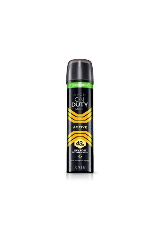 On Duty Active Sıkıştırılmış Antiperspirant Deodorant 75 ml