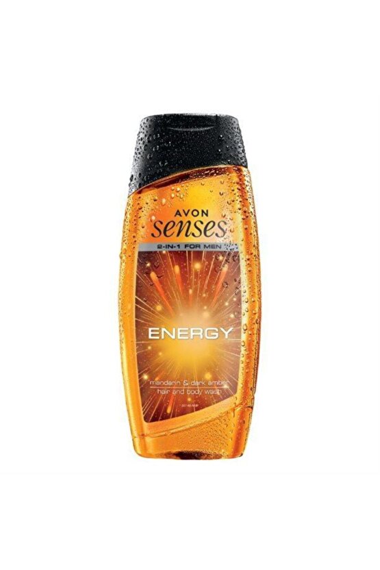 Senses Energy 2’si 1 Arada Saç Ve Vücut Şampuanı 250 ml T40532