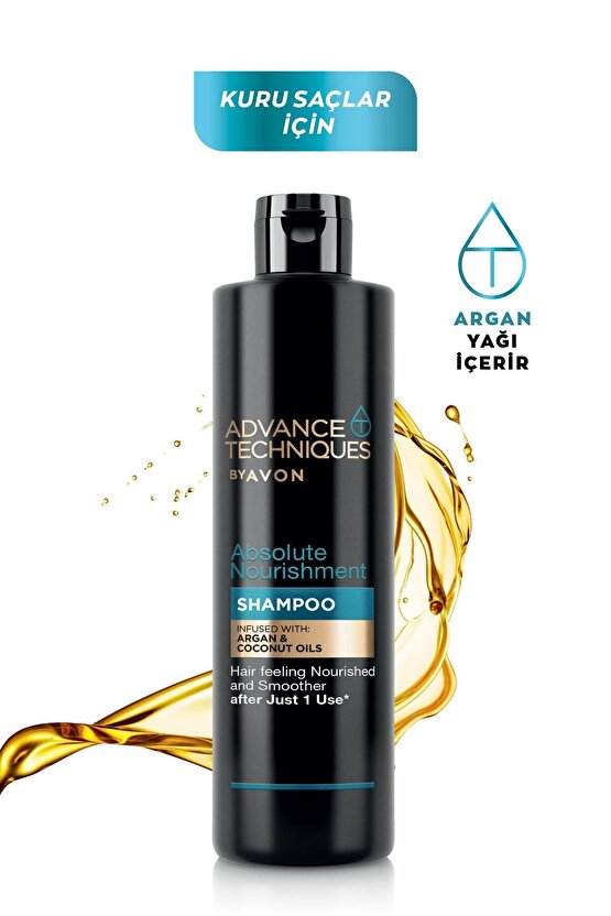Advance Techniques Argan Yağı İçeren Besleyici Şampuan 400 Ml.