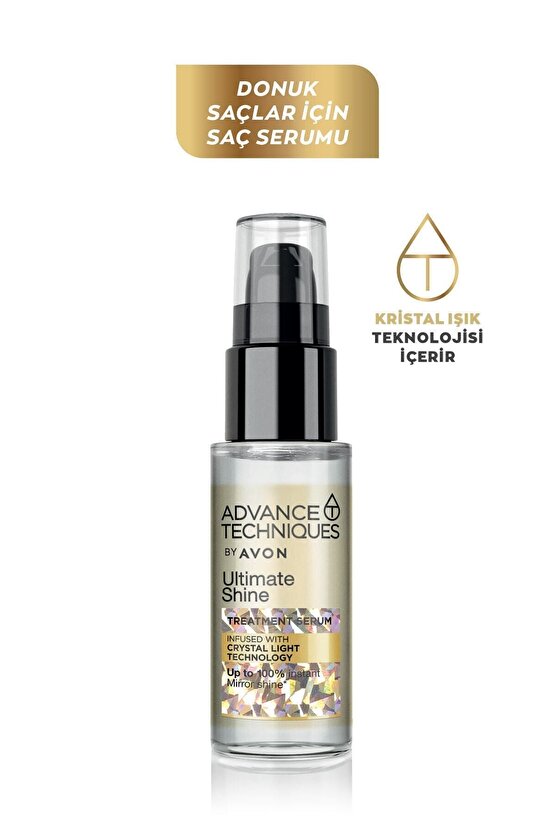 Advance Techniques Parlaklık Veren Saç Serumu 30 Ml.
