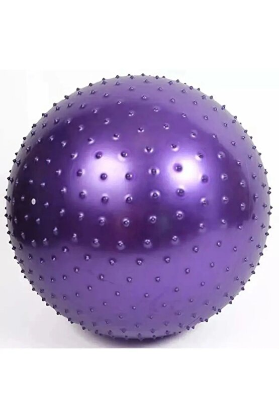 Dikenli Pilates Topu 55 Cm Pompa Dahildir