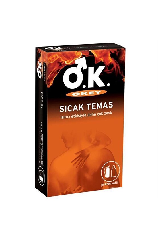 Prezervatif Sıcak Temas 10 Lu