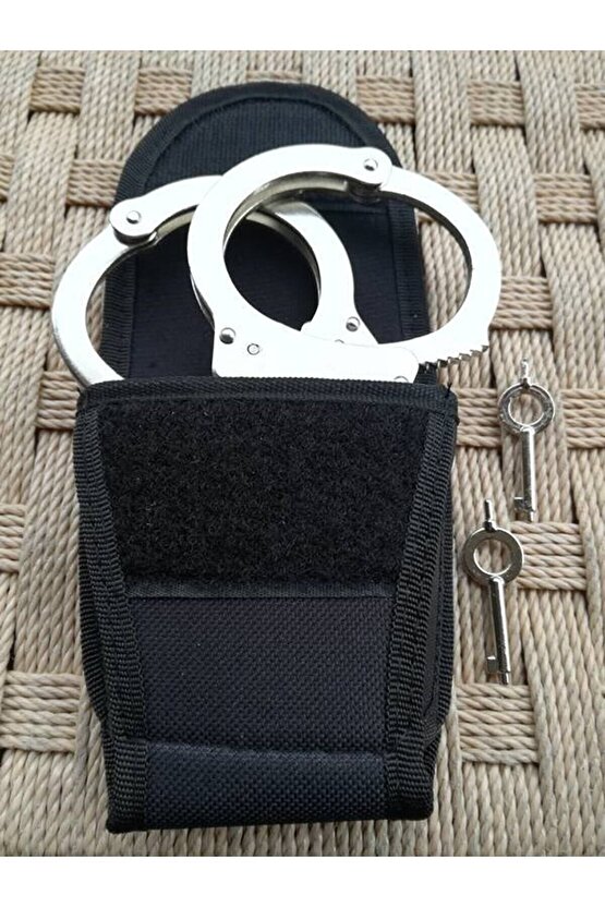 Siyah Impertex Kapali Kelepce Kilifi Hediyeli