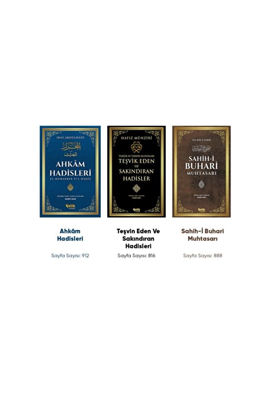 7 Hadis Kitapları Seti • Ahkam Hadisleri, Buhari Ve Müslim, Hanımlara Özel Hadisi