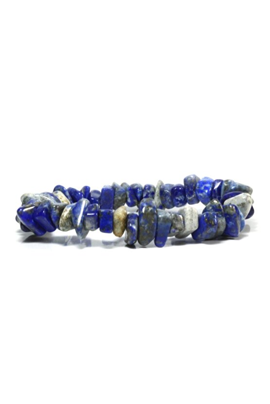 Işlenmemiş Doğal Taş Lapis Lazuli Kırıktaş Bileklik
