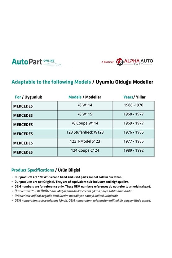 Mercedes C Class W202,w203 Için Vites Burcu Büyük