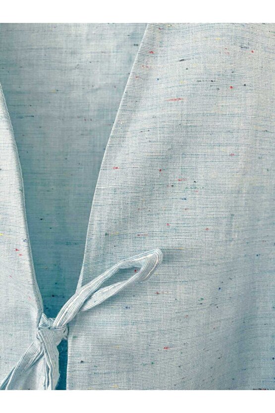 Önü Bağlamalı Kimono Tunik  Mint