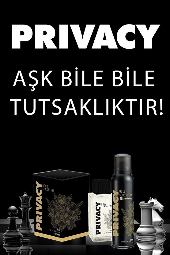 Gold Men Erkek Deodorant 3x150ml