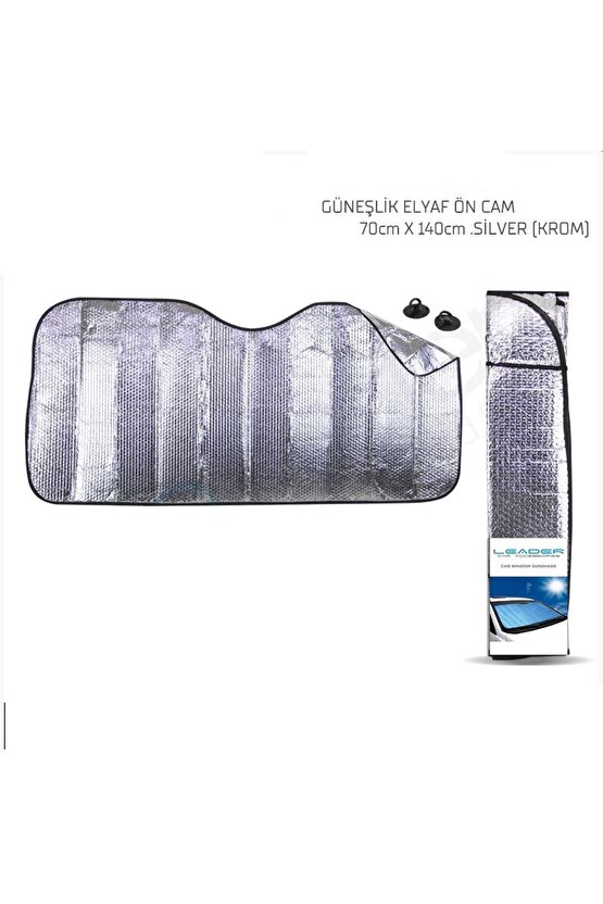 Oto Güneşlik Seti – Ön Cam + Yan Cam (3 Parça)