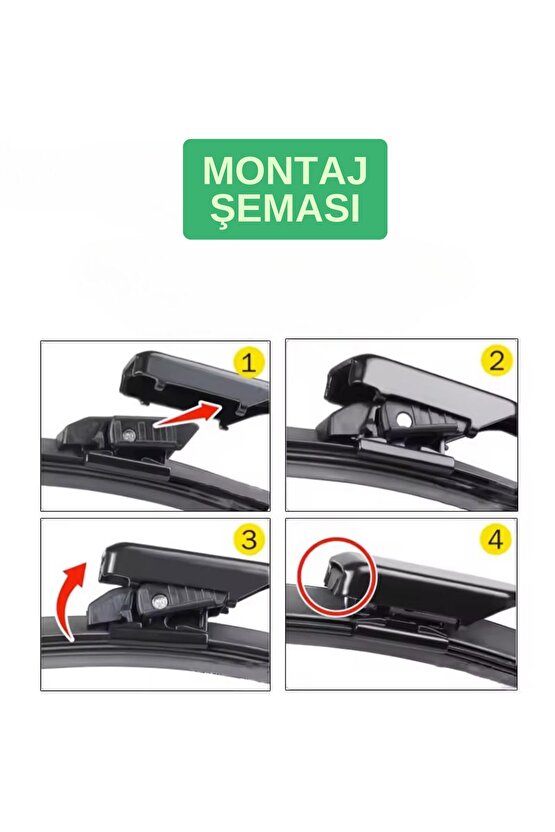Dacia Duster 2016-2018 Araca Özel Ön Silecek Takımı