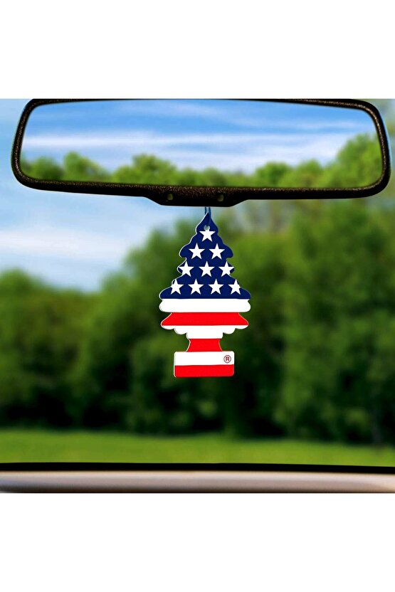 Amerikan Bayraklı Vanilla Pride Oto Kokusu 3 Adet